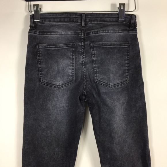 Acne Studios Gray Skin 5 Onyx Skinny Jeans - Picture 11 of 13
